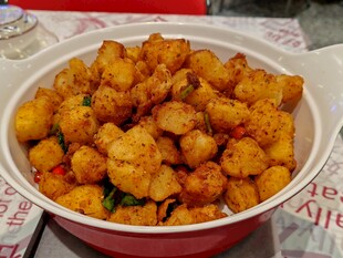 香酥炸小土豆
