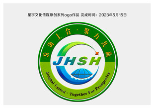 绿色生态圆形logo设计