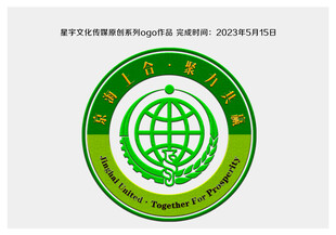 环保公益徽章标识设计