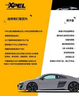 XPEL汽车贴膜宣传海报