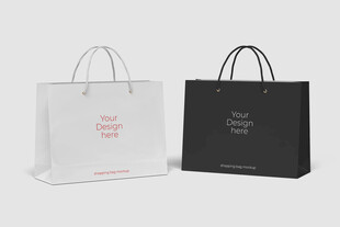 两款手提袋样机