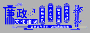 廉政文化建设宣传墙