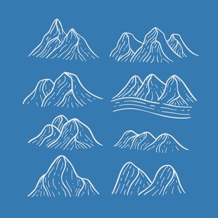 国风山水图案
