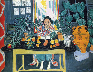 室内人物静物装饰油画