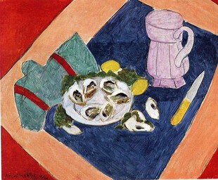 餐桌静物美食插画