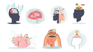 创意思维插画