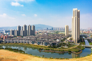 滨河城市住宅景观