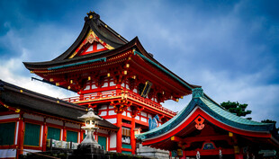 日式传统寺庙建筑