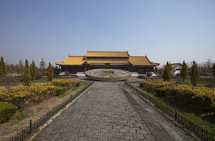 古建宫殿园林风光
