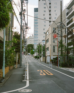城市居民区街道风光