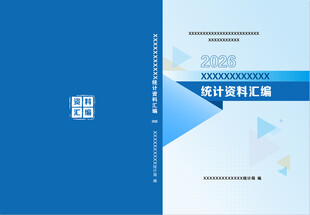 统计资料汇编封面