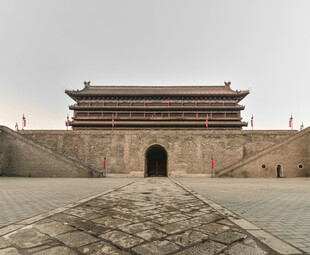 西安明城墙城楼