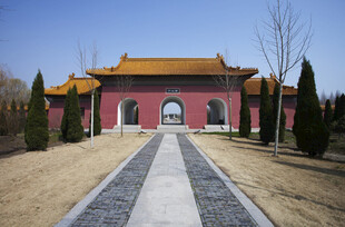 皇陵宫门古建景观
