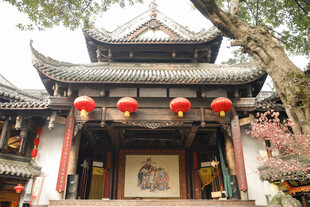 中式古典楼阁建筑