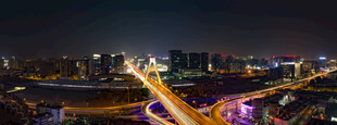 城市立交桥夜景