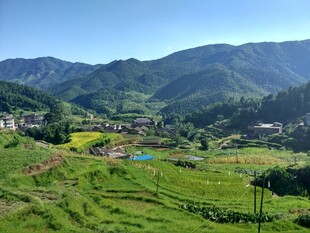 乡村山野田园风光