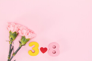 三八妇女节温馨背景