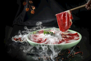 鲜切牛肉特色菜品