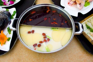 双色鸳鸯火锅