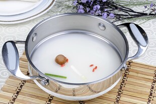不锈钢清汤小火锅