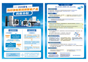 数码智能产品宣传单页