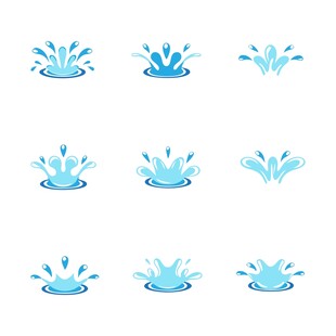 水花图标合集