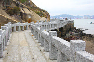 滨海石栏观景步道