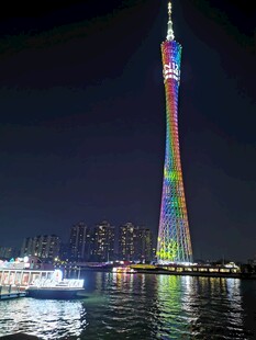 广州塔夜景