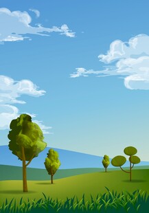 户外风景插画