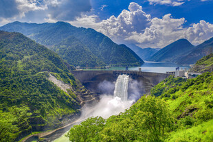 水库风景
