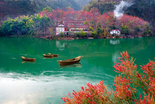 湖景