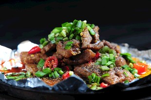香辣炒牛肉 