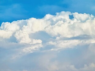 蓝天白云晴空美景