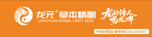 龙元啤酒品牌标识
