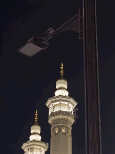 夜景清真寺宣礼塔
