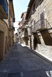 欧式老城古巷街景