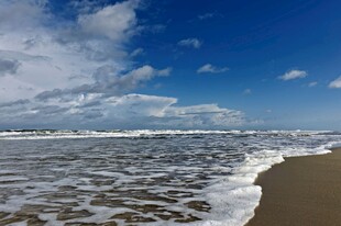 海边晴日海景风光