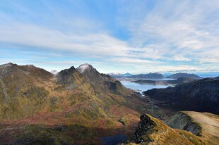 山野湖景自然风光