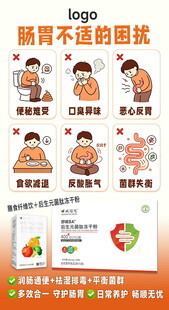 肠胃不适科普宣传海报