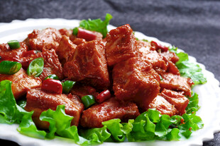 香煎牛肉粒