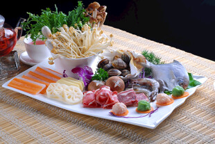 火锅食材什锦拼盘
