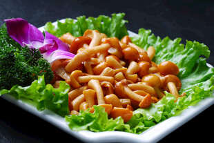 凉拌海鲜菇特色菜品