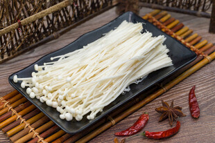 新鲜金针菇火锅食材