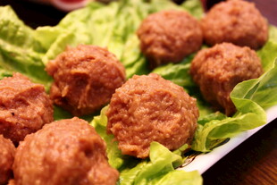 香炸肉丸特色美食