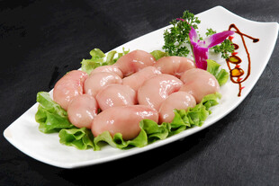 鲜鸡肉滑火锅配菜