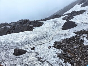 高山冰川自然景观