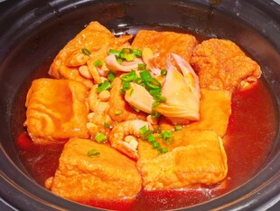 砂锅红烧豆腐
