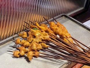 烧烤小肉串