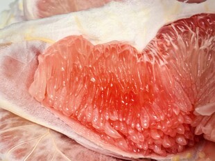 红心柚子果肉