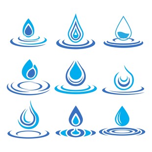 水滴图案